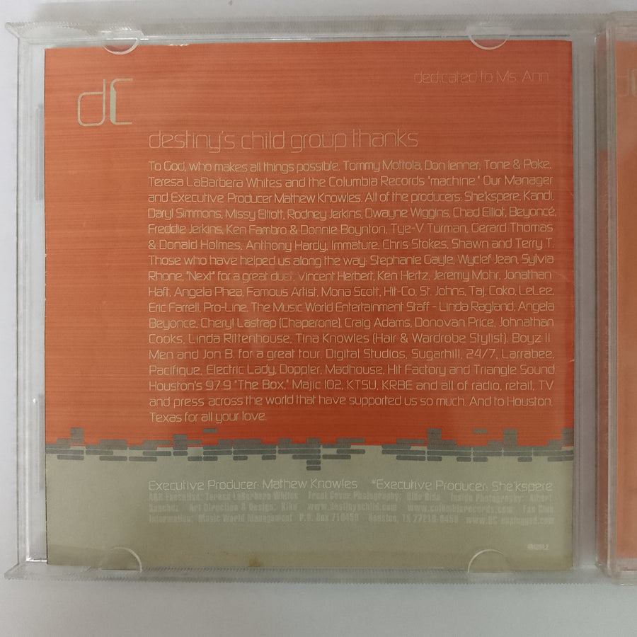 ซีดี Destiny's Child - The Writing's On The Wall CD VG+