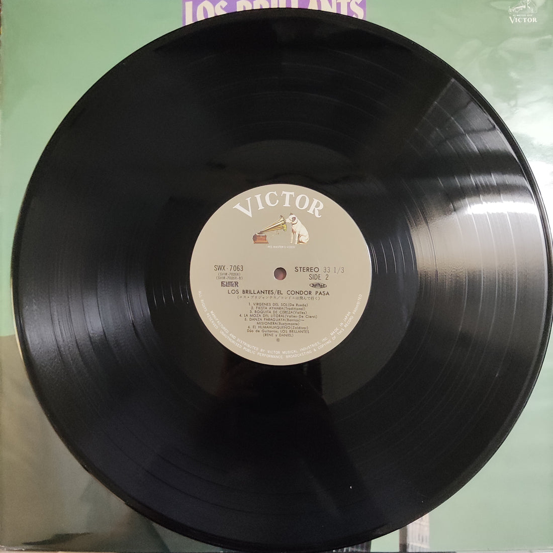 แผ่นเสียง Los Brillantes - El Condor Pasa Vinyl VG+