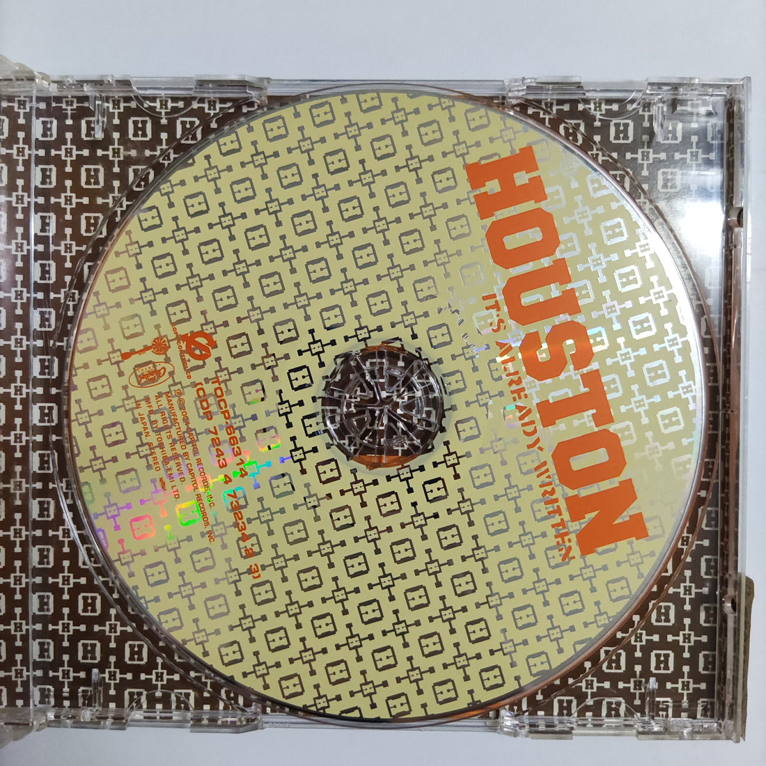 ซีดี Houston - It's Already Written CD VG+