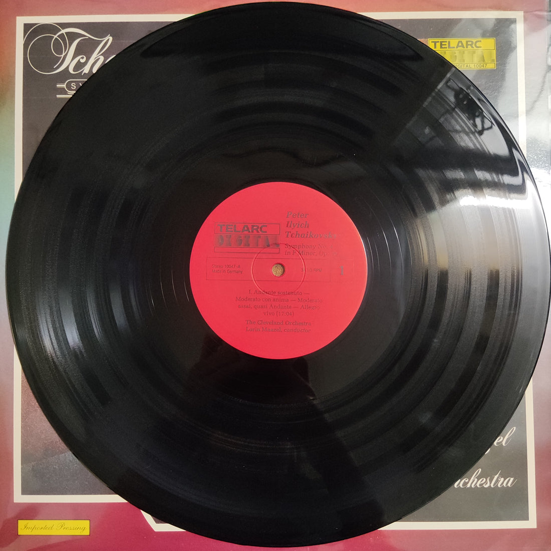 แผ่นเสียง Peter Ilyich Tchaikovsky - Symphony No.4 In F Minor Op.36 Vinyl VG+