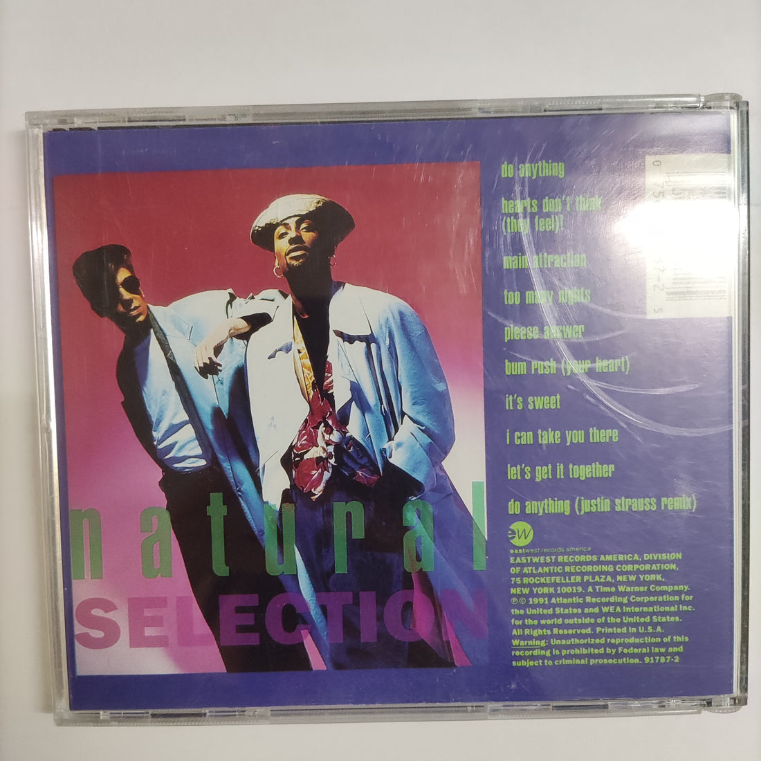 ซีดี Natural Selection - Natural Selection CD VG+