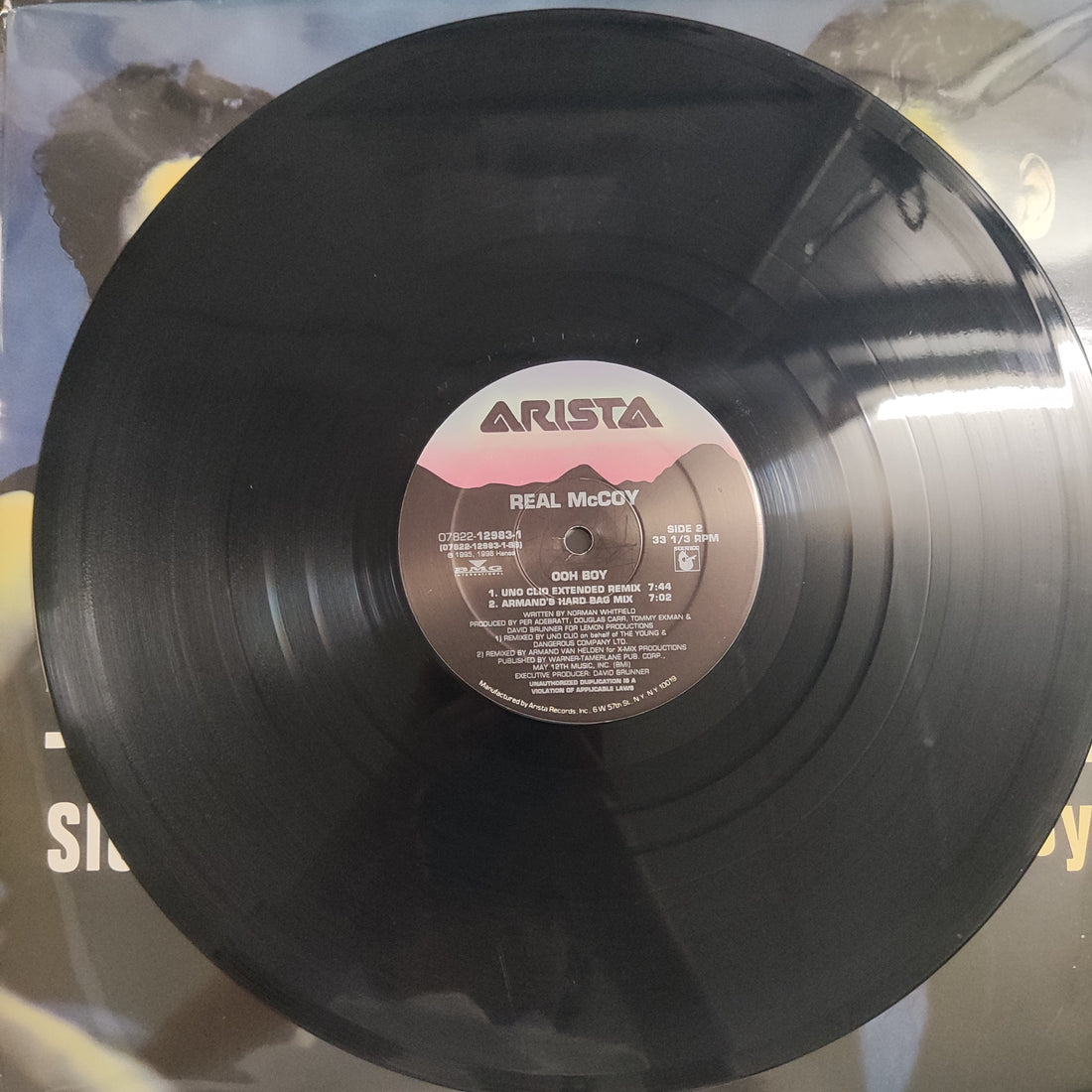 แผ่นเสียง Real McCoy - Sleeping With An Angel / Ooh Boy Vinyl VG+