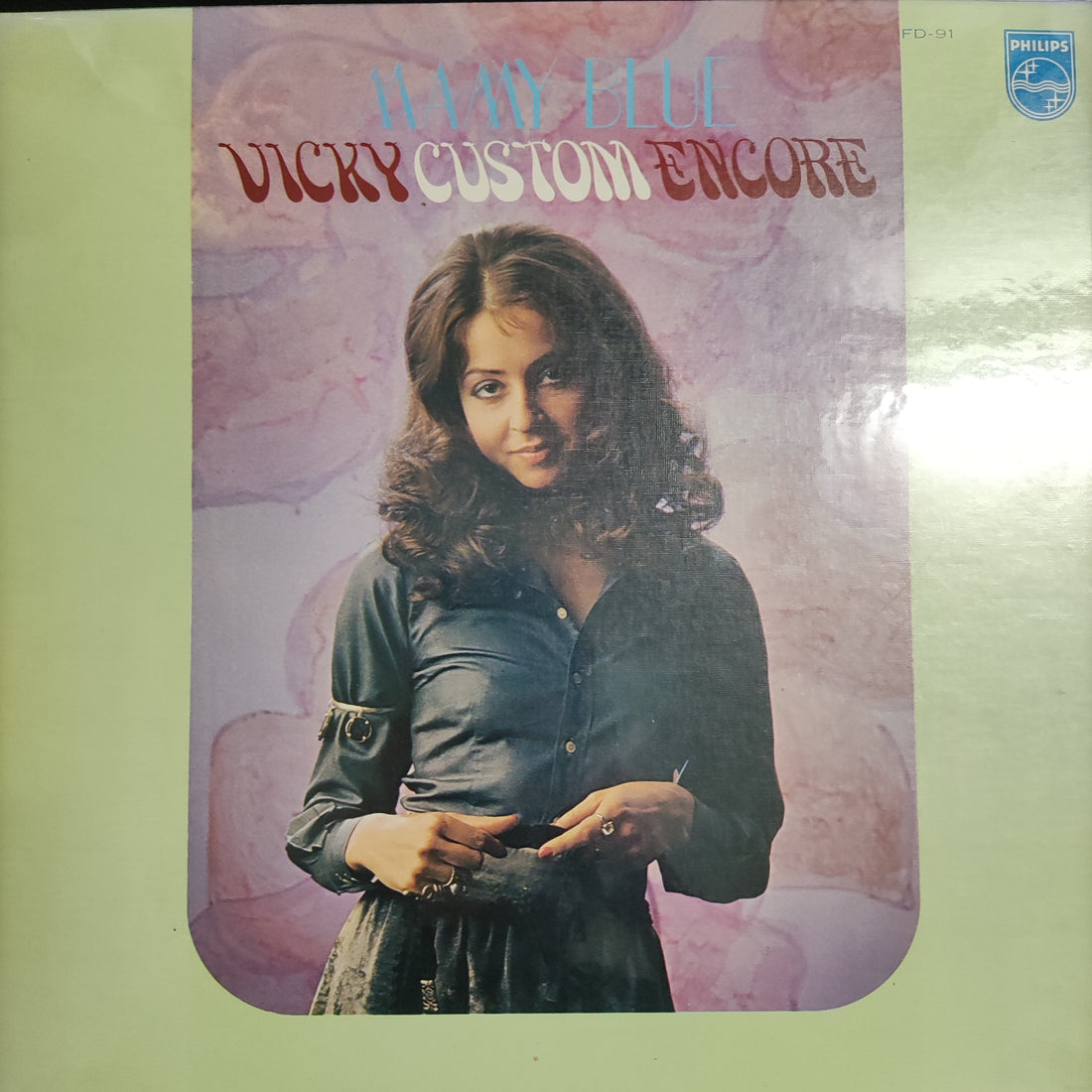 แผ่นเสียง Vicky Leandros - Mamy Blue - Vicky Custom Encore Vinyl VG+