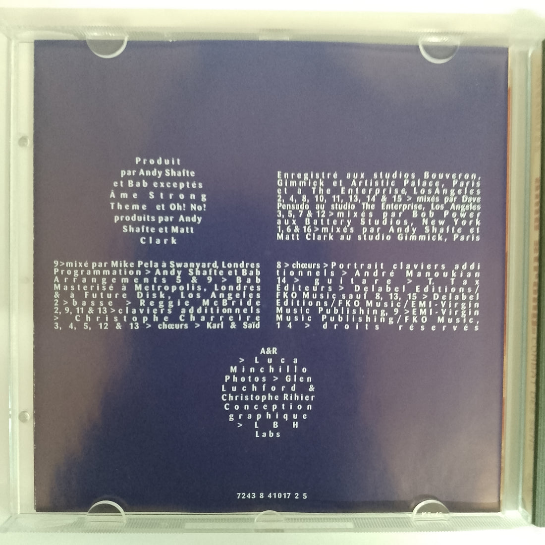 ซีดี Âme Strong - Combat Des Sens CD VG+