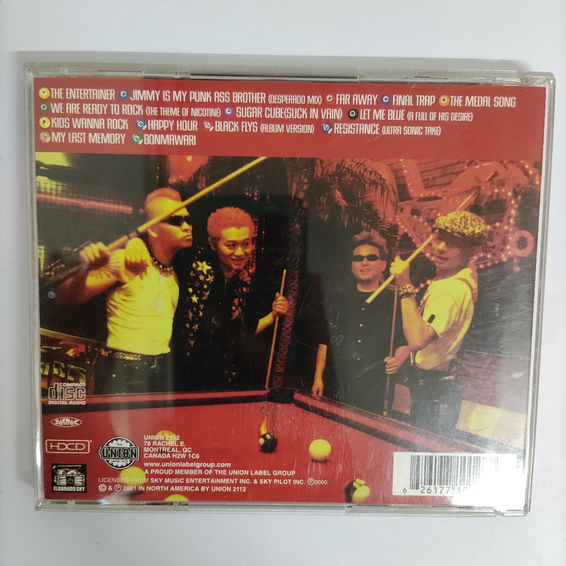 ซีดี Nicotine - Desperado CD VG HDCD