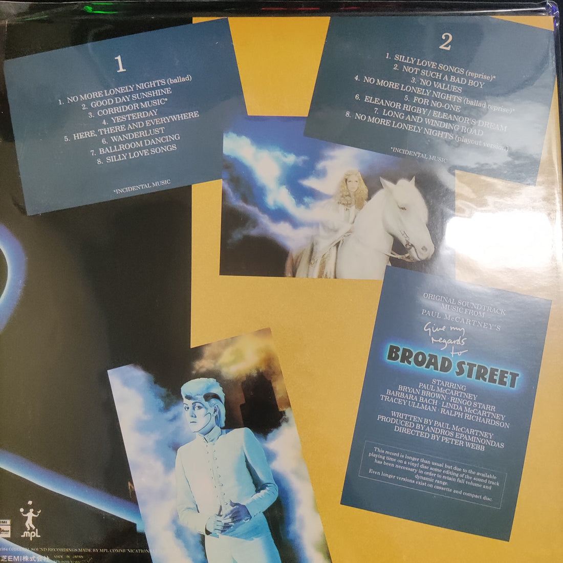 แผ่นเสียง Paul McCartney - Give My Regards To Broad Street Vinyl VG+