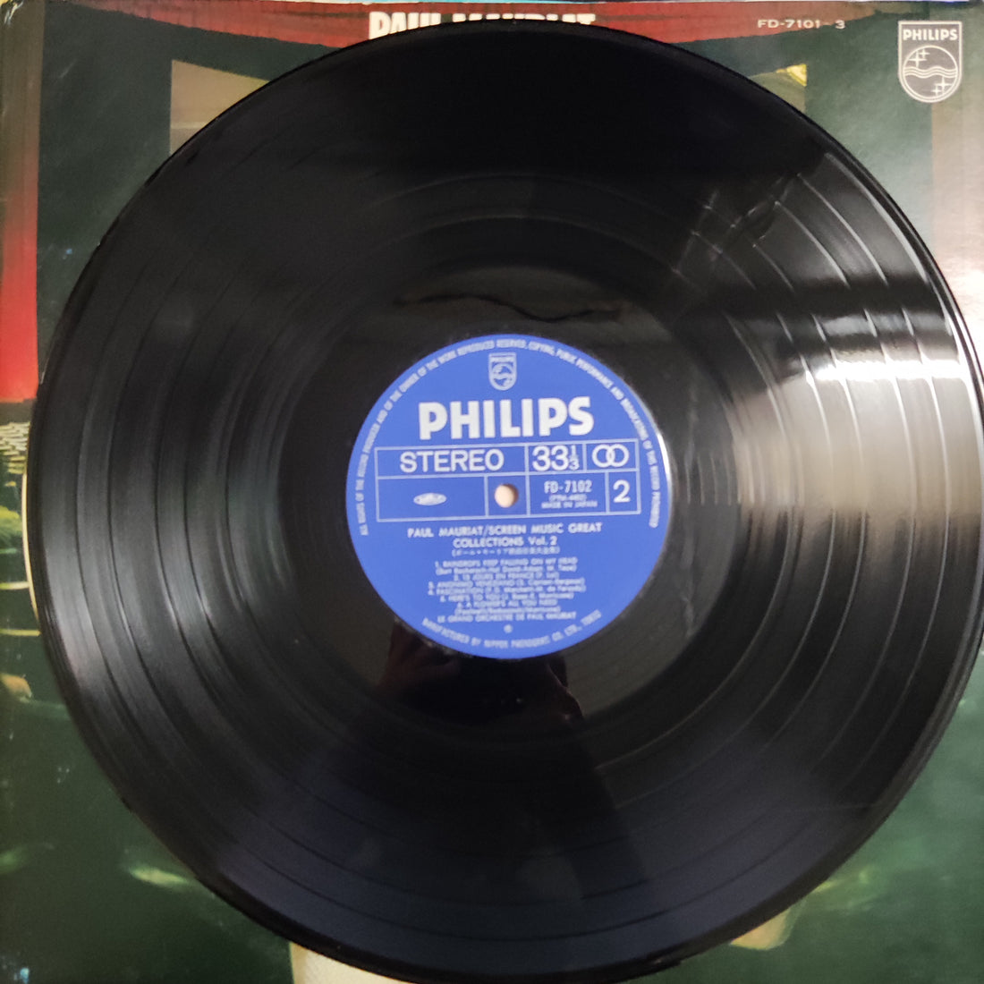 แผ่นเสียง Paul Mauriat - Screen Music Great Collections Vinyl VG+ 2LPs