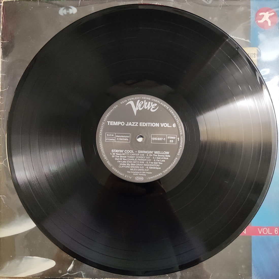 แผ่นเสียง Various - Tempo Jazz Edition Vol 6 Stayin' Cool - Swingin' Mellow Vinyl VG+