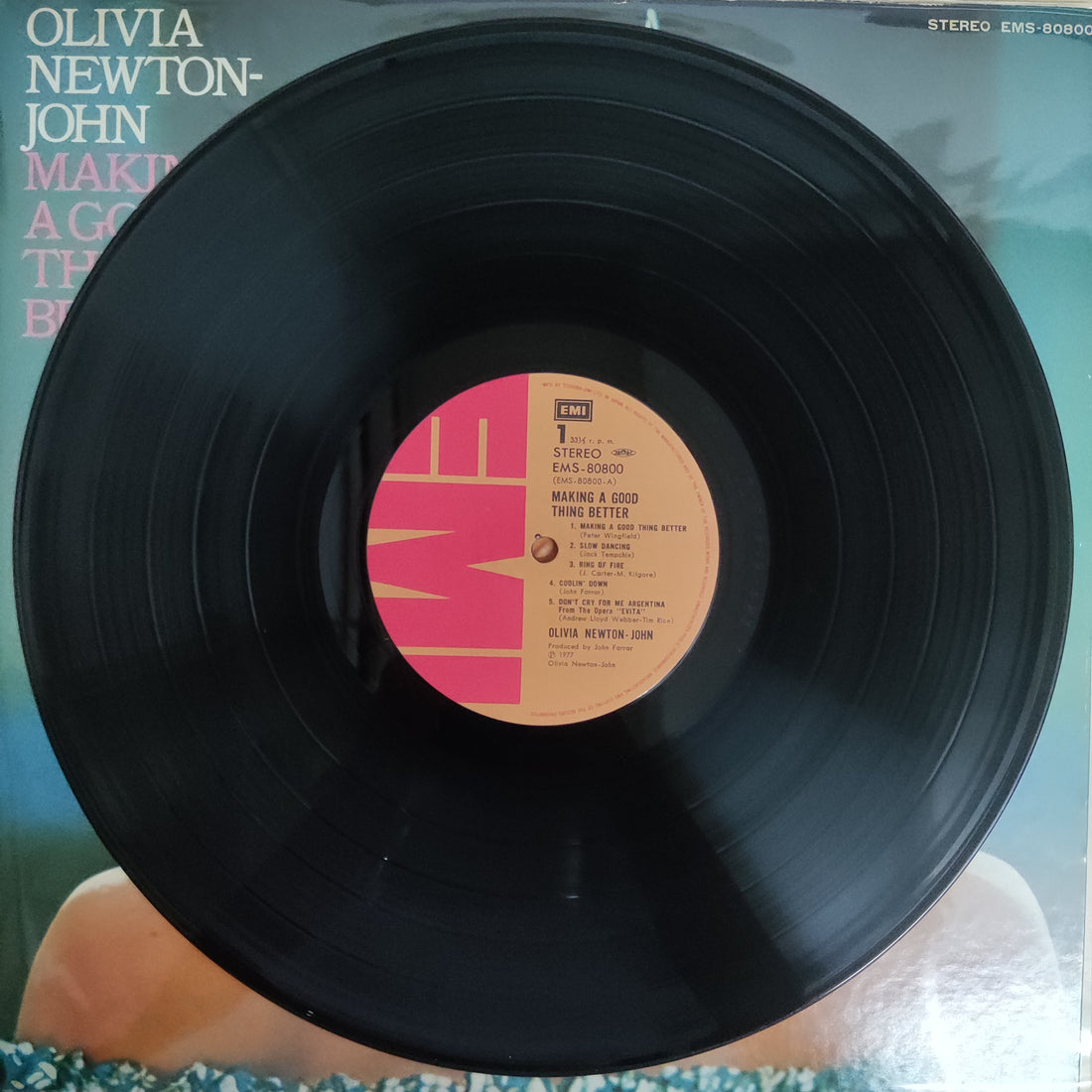 แผ่นเสียง Olivia Newton-John = Olivia Newton-John - Making A Good Thing Better = きらめく光のように Vinyl VG+