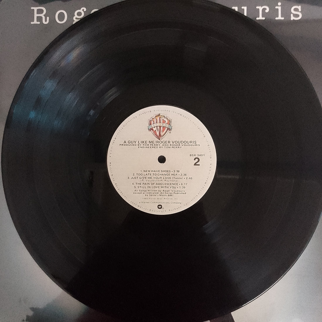 แผ่นเสียง Roger Voudouris - A Guy Like Me Vinyl VG+