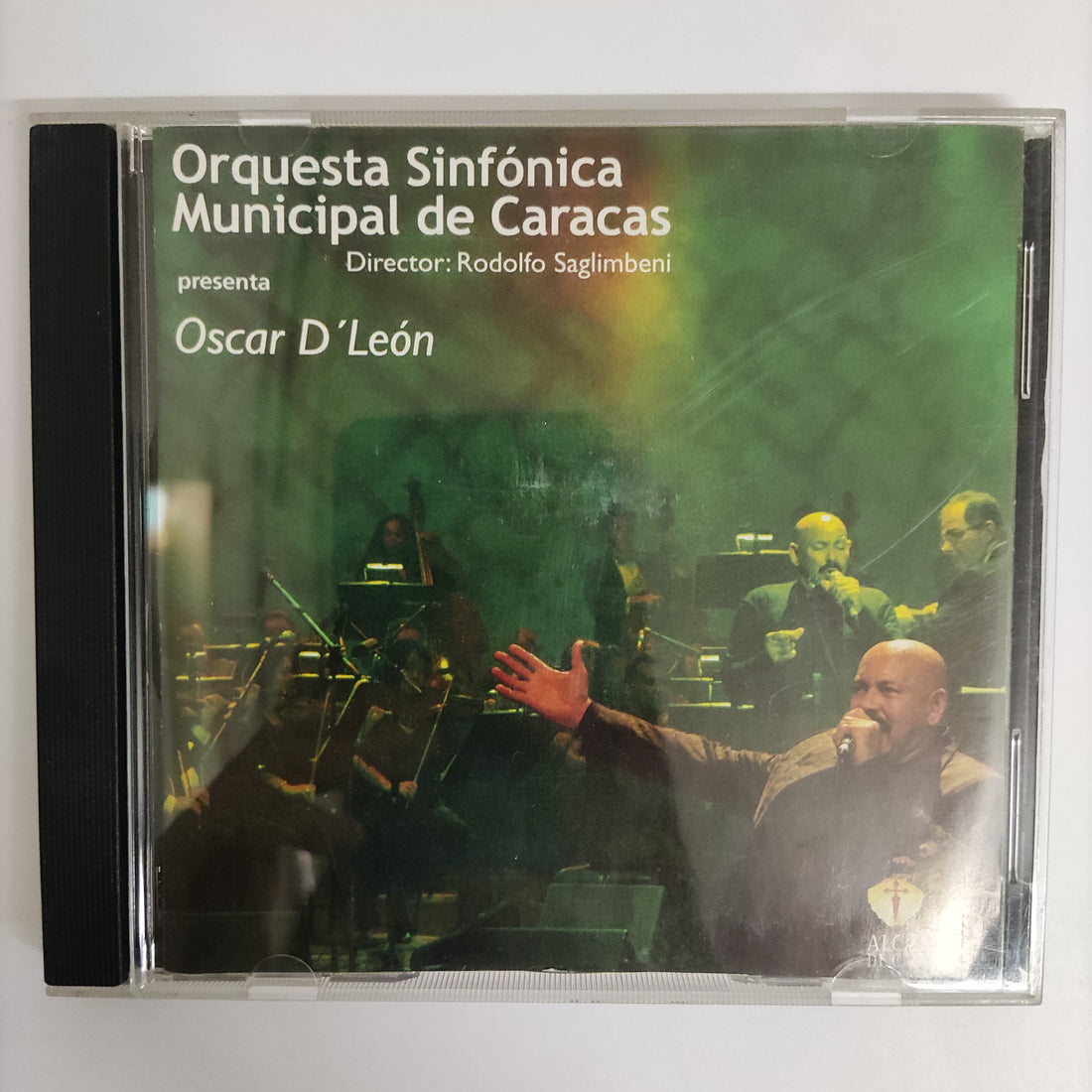 ซีดี Oscar D'León - Orquesta Sinfónica Municipal De Caracas Oscar D'León CD VG+