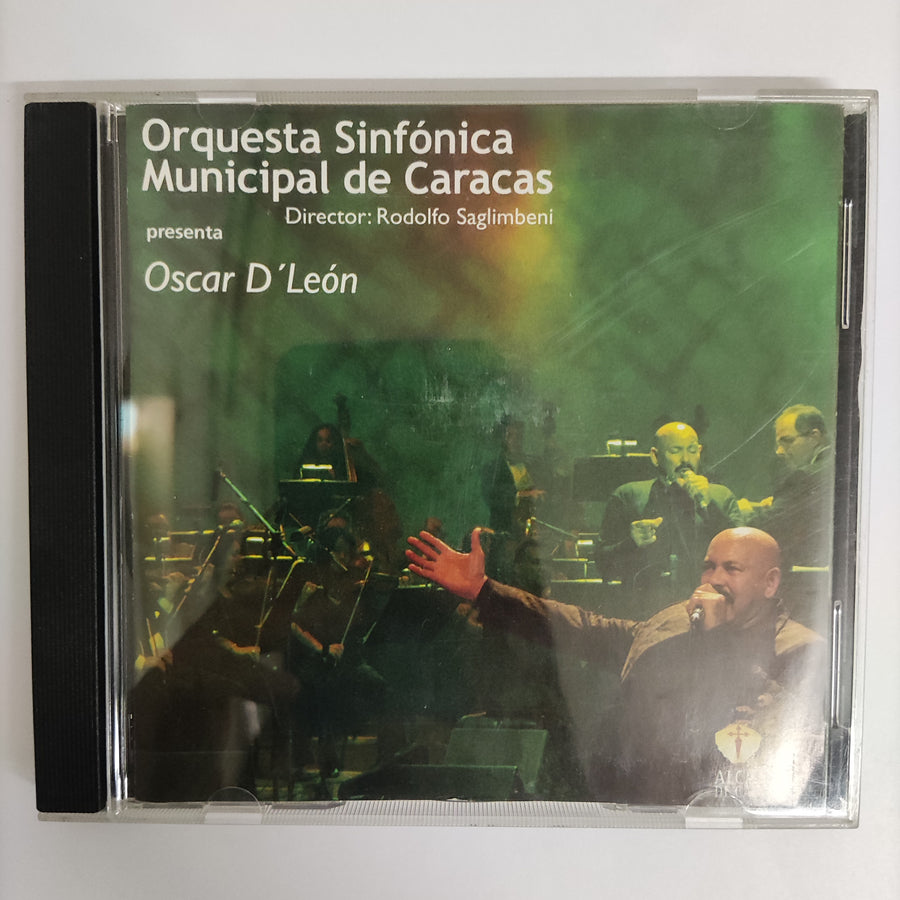ซีดี Oscar D'León - Orquesta Sinfónica Municipal De Caracas Oscar D'León CD VG+