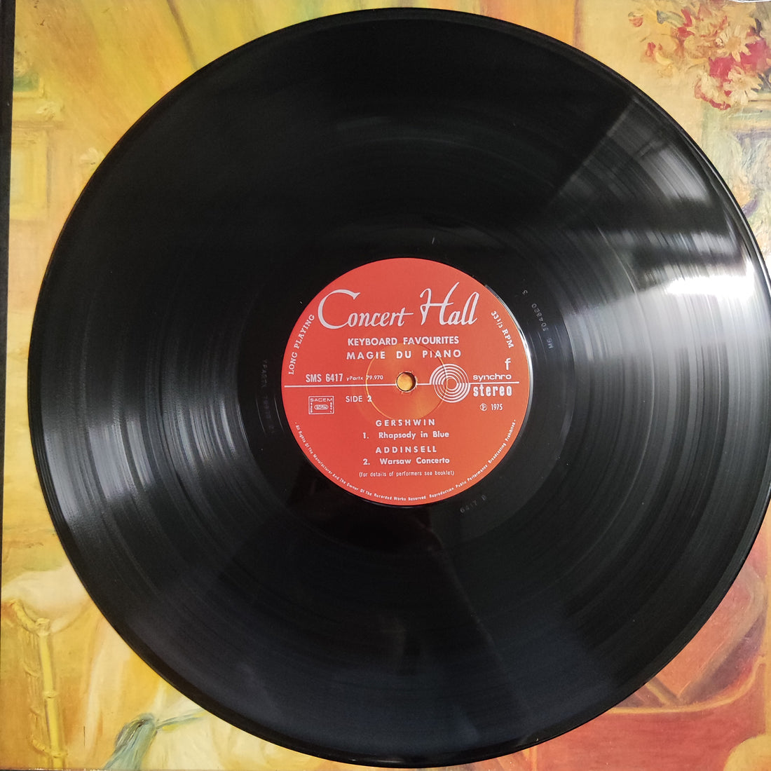 แผ่นเสียง Various - Magie Du Piano Keyboard Favourites Vinyl VG+ 6LPs