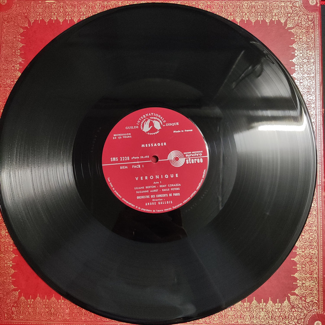 แผ่นเสียง Various - Operettes Celebres Vinyl VG+ 10LPs