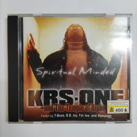 ซีดี KRS-One And The Temple Of Hiphop - Spiritual Minded CD VG+