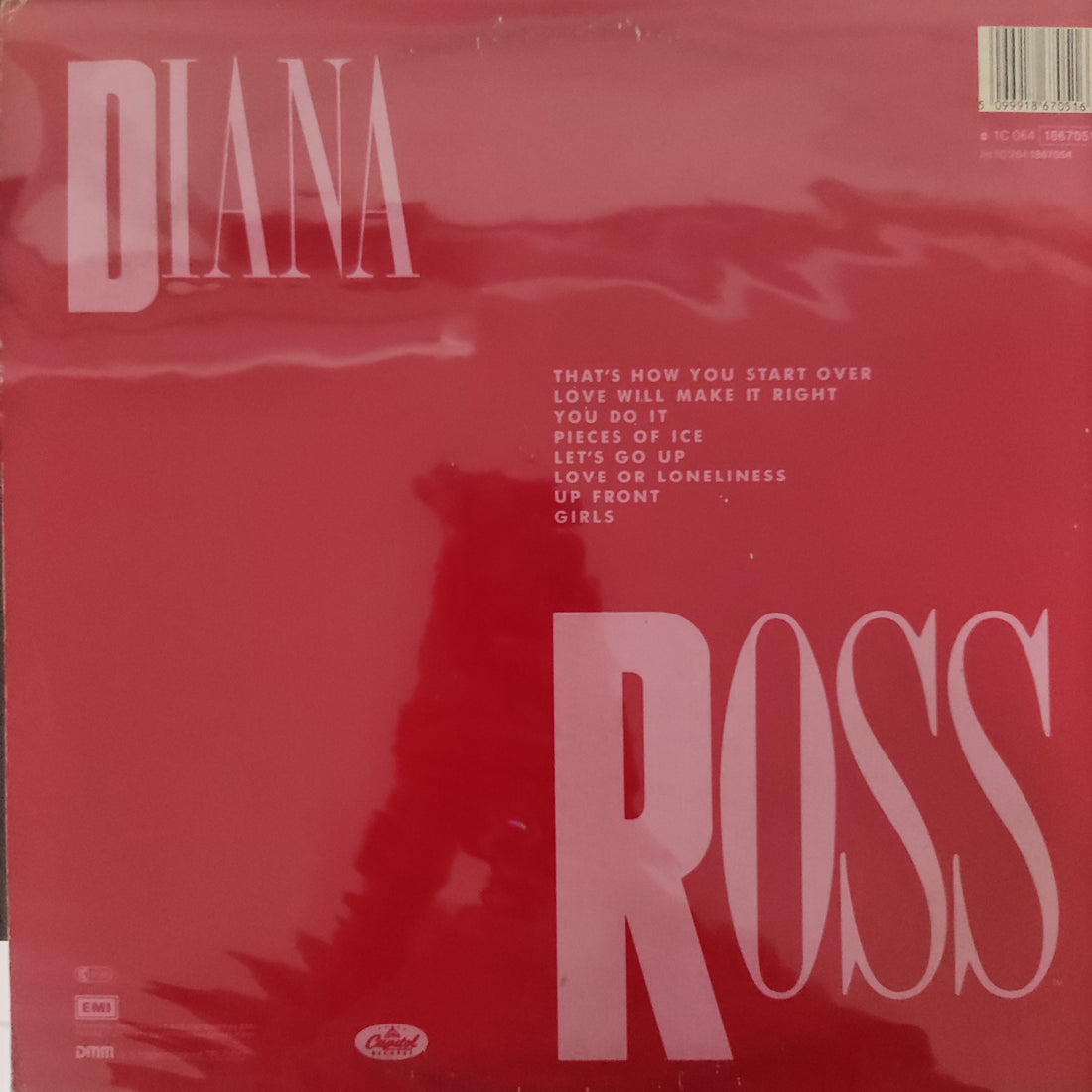 แผ่นเสียง Diana Ross - Ross Vinyl VG+