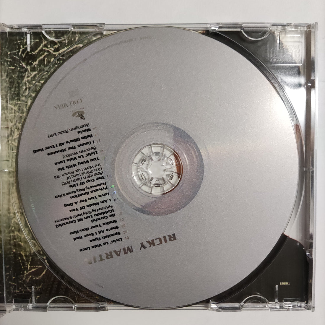 ซีดี Ricky Martin - Ricky Martin CD VG+