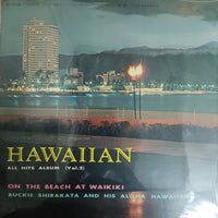 แผ่นเสียง Buckie Shirakata And His Aloha Hawaiians - Hawaiian All Hits Album Vol.2 On The Beach At Waikiki Vinyl VG+
