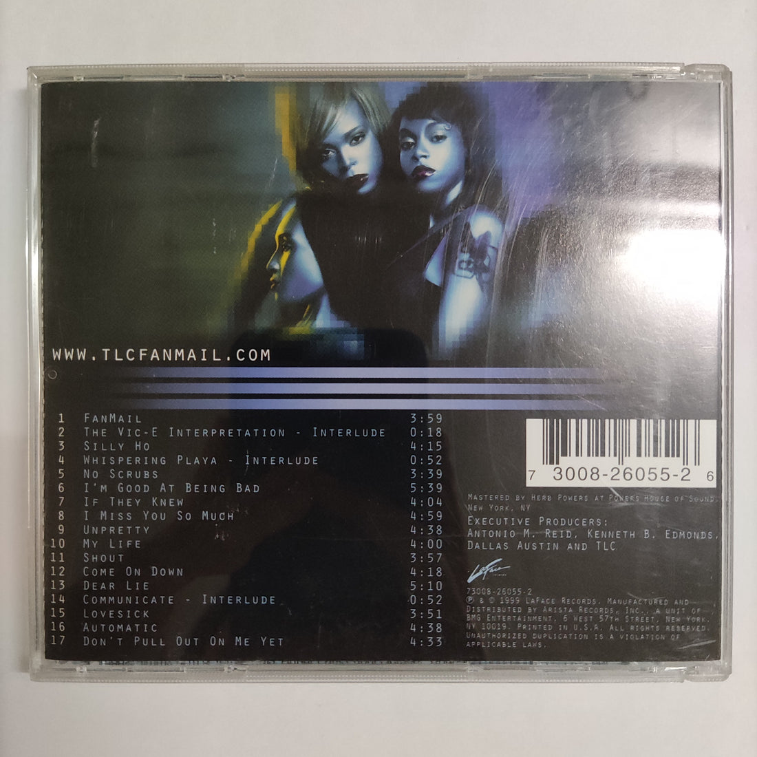 ซีดี TLC - FanMail CD VG+