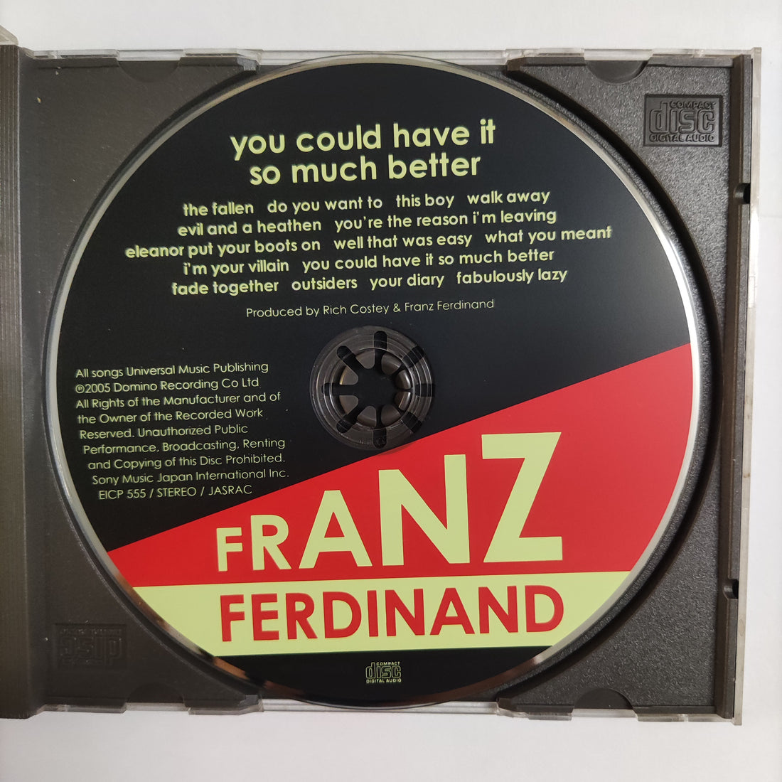 ซีดี Franz Ferdinand - You Could Have It So Much Better CD NM or M-