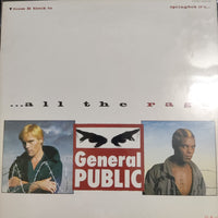 แผ่นเสียง General Public - ...All The Rage Vinyl VG+