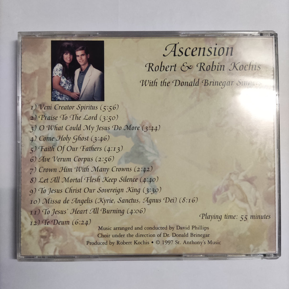 Robert Robin Riddles ซีดี Robert & Robin Kochis With Donald Brinegar Singers - Ascension (C ...