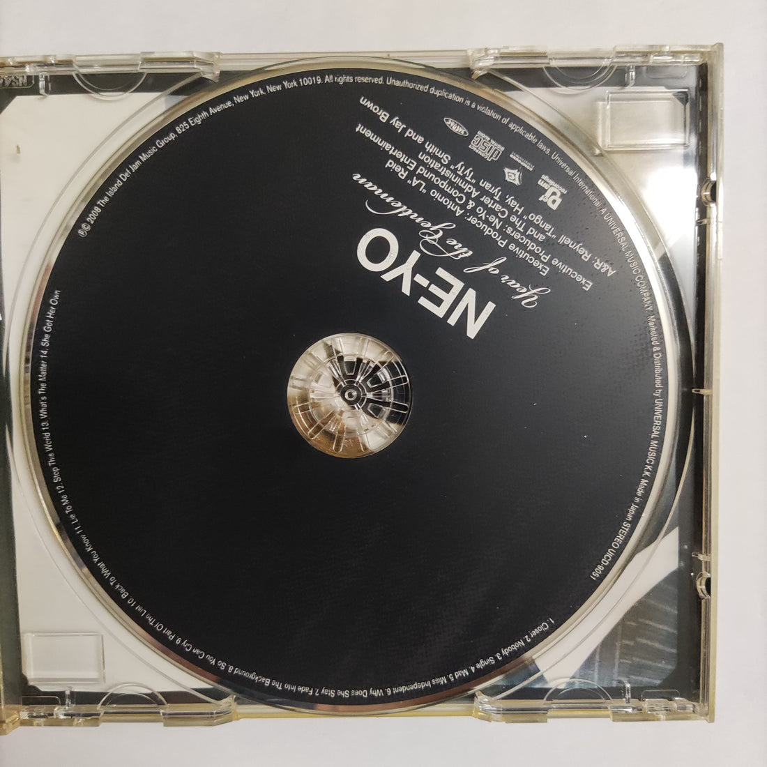 ซีดี Ne-Yo - Year Of The Gentleman CD VG+