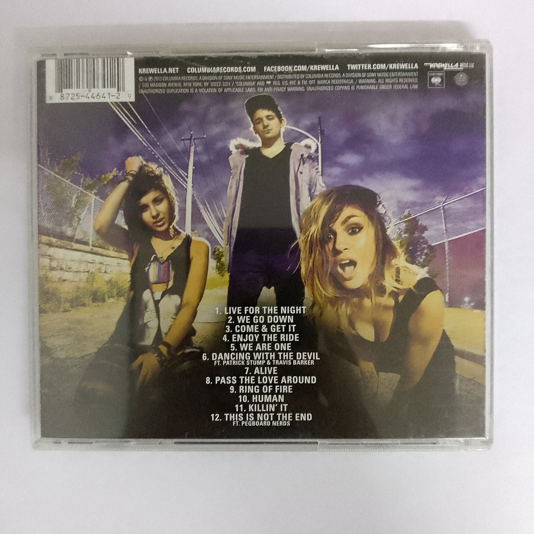 ซีดี Krewella - Get Wet CD VG+