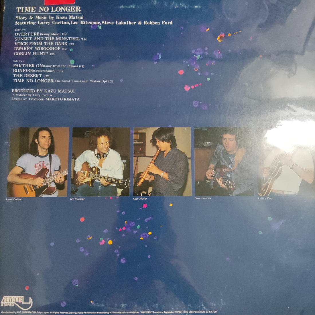 แผ่นเสียง Kazu Matsui - Time No Longer Vinyl VG+