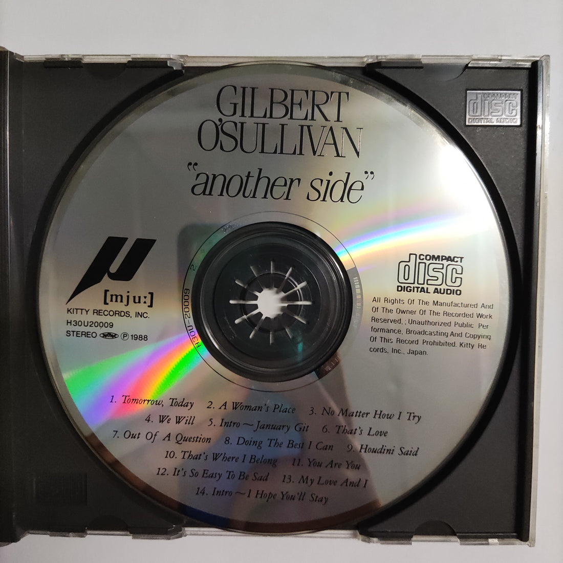 ซีดี Gilbert O'Sullivan - Another Side CD VG