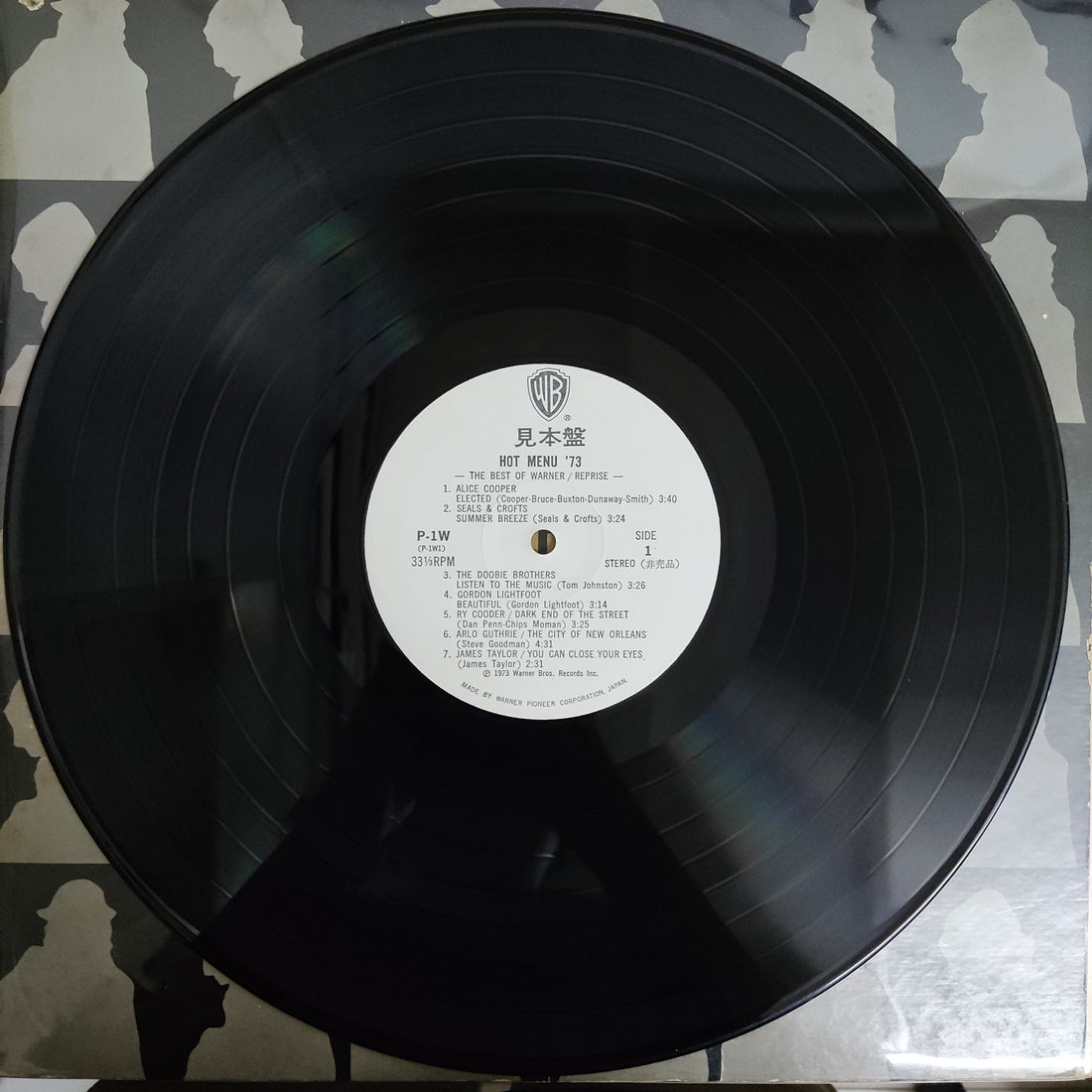 แผ่นเสียง Various – Hot Menu '73 -The Best Of Warner/Reprise/Atlantic Vinyl VG+ 2LPs