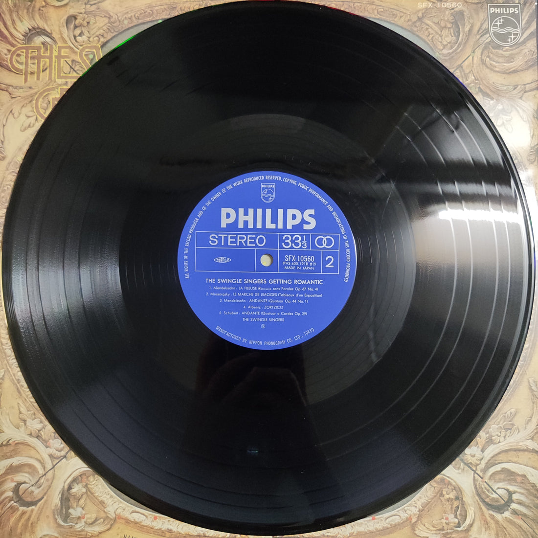 แผ่นเสียง Les Swingle Singers - The Swingle Singers Getting Romantic Vinyl VG+