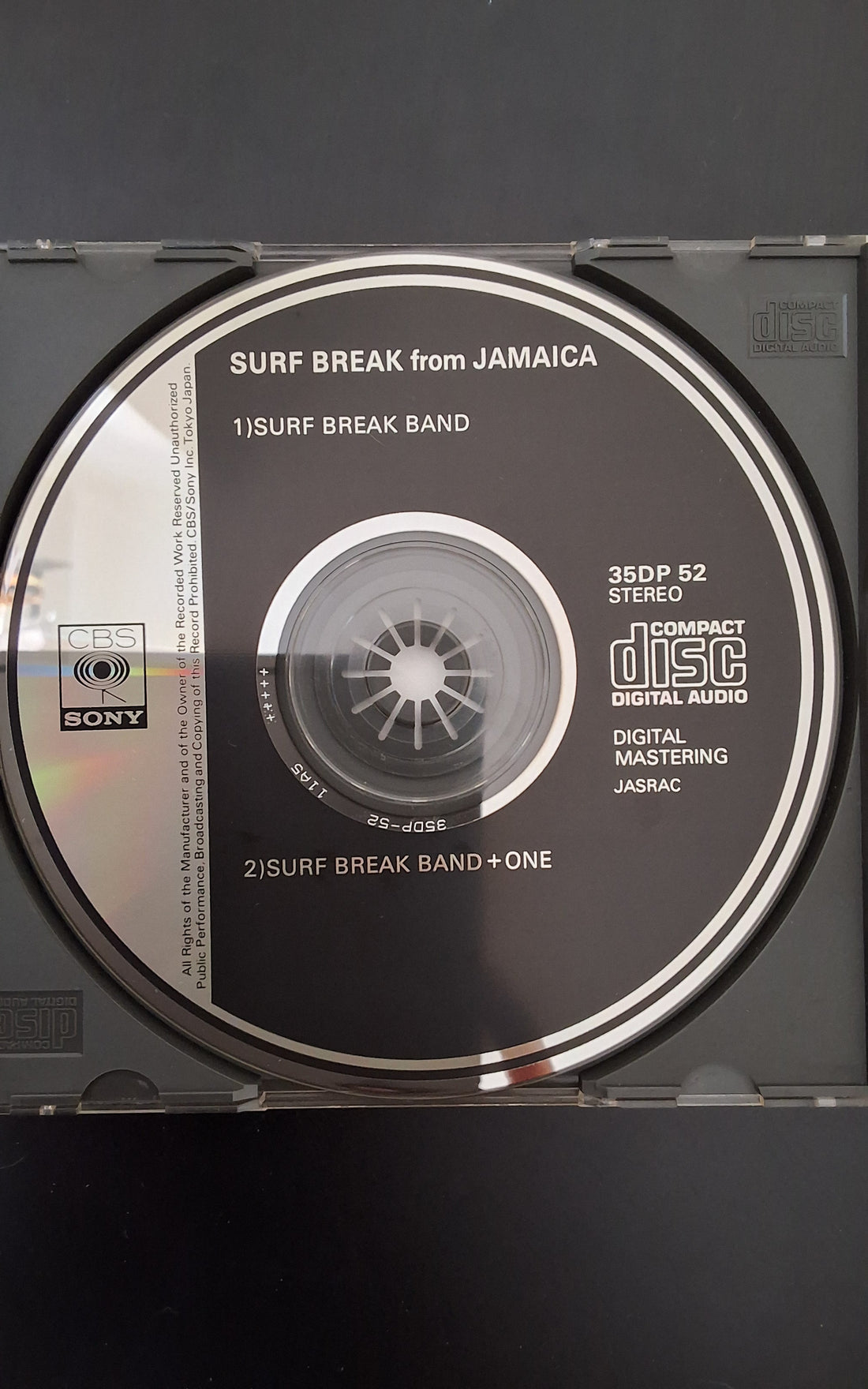 ซีดี The Surf Break Band - Surf Break From Jamaica CD NM or M-