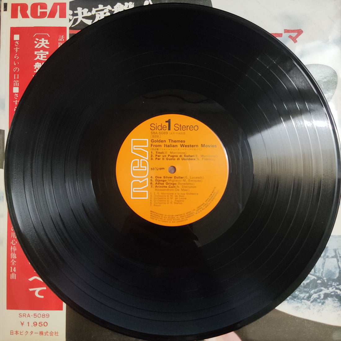 แผ่นเสียง Various - Golden Themes From Italian Western Movies Vinyl VG+