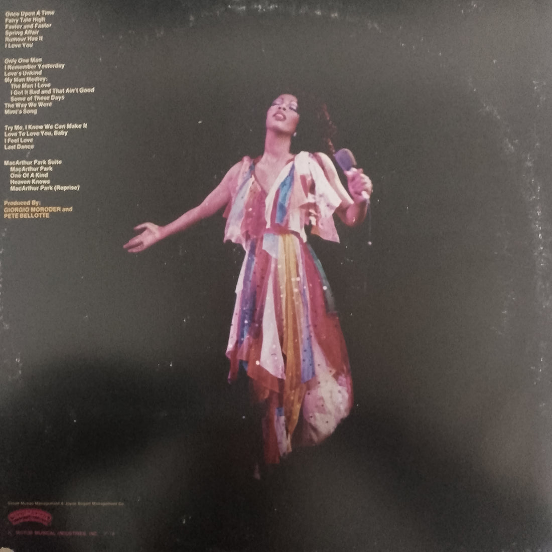 แผ่นเสียง Donna Summer - Live And More Vinyl VG+