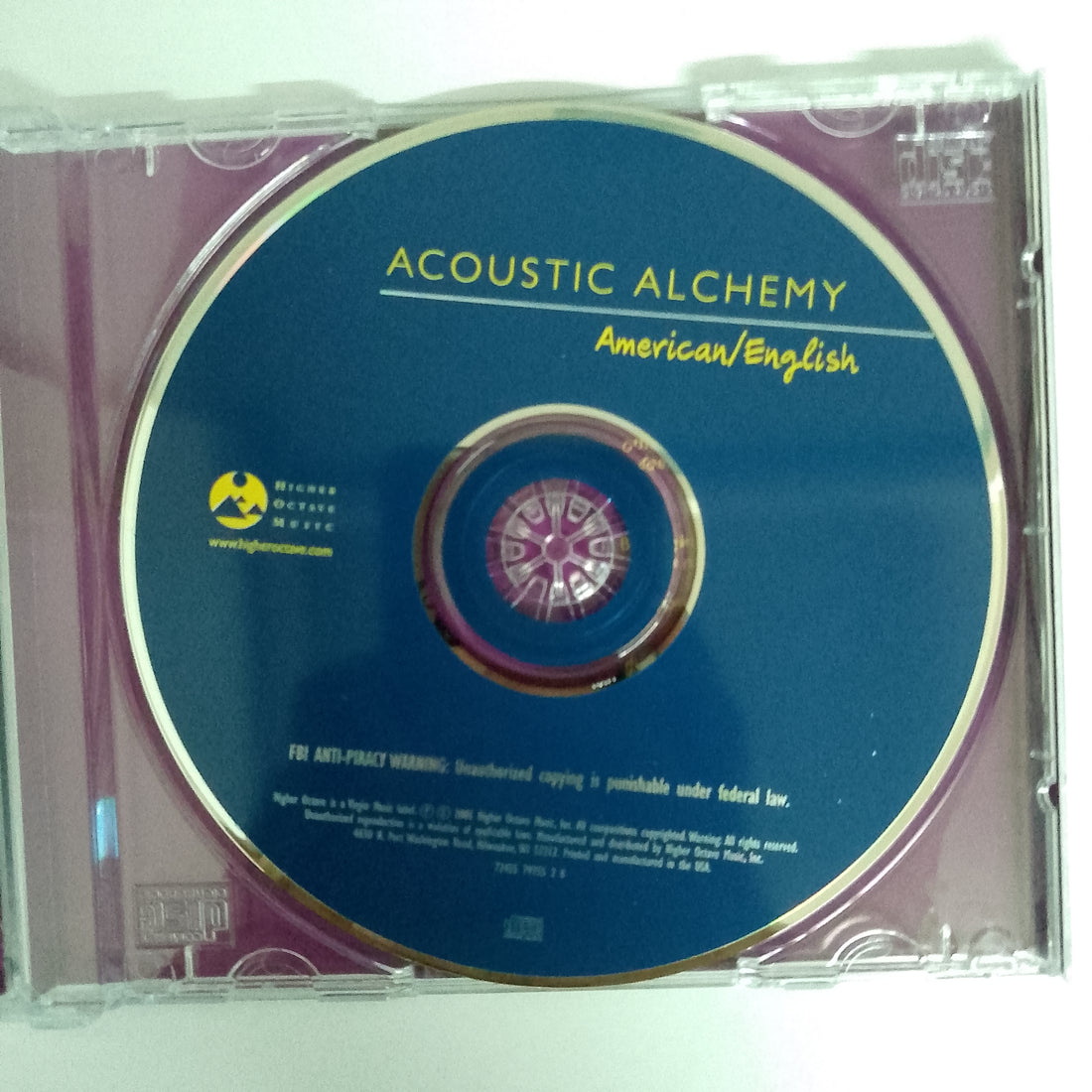 ซีดี Acoustic Alchemy - American / English CD NM