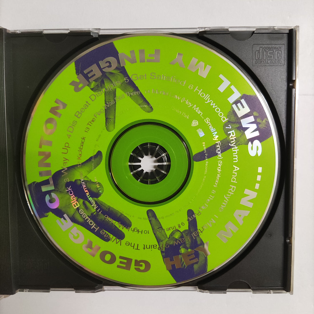ซีดี George Clinton - Hey Man... Smell My Finger CD VG+