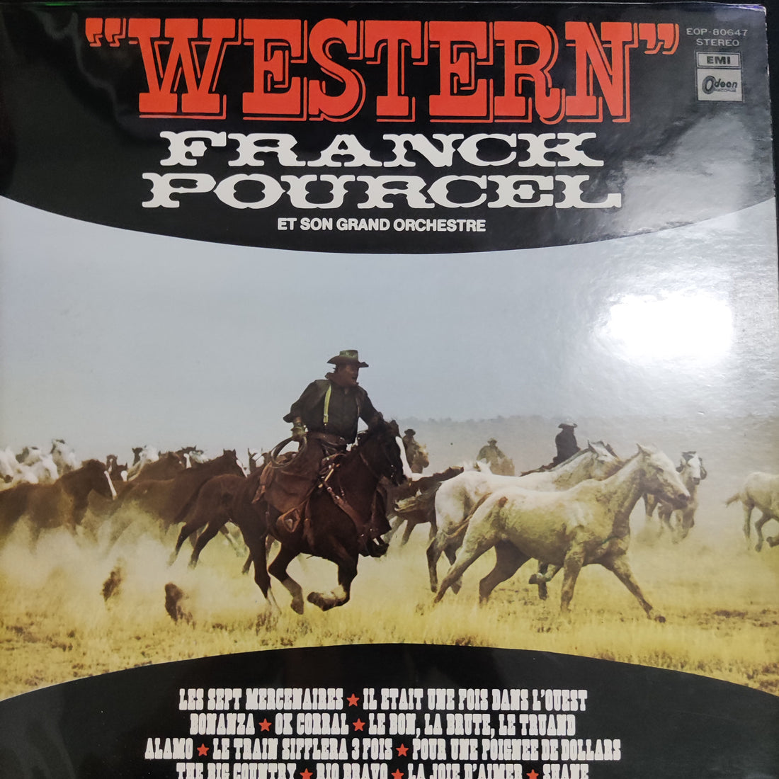 แผ่นเสียง Franck Pourcel Et Son Grand Orchestre - Best Western Screen Themes Vinyl VG+