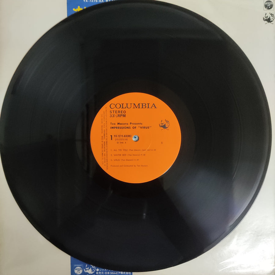 แผ่นเสียง Teo Macero - Impressions Of Virus Vinyl VG+