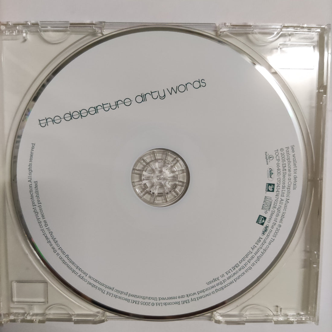 ซีดี The Departure - Dirty Words CD VG+