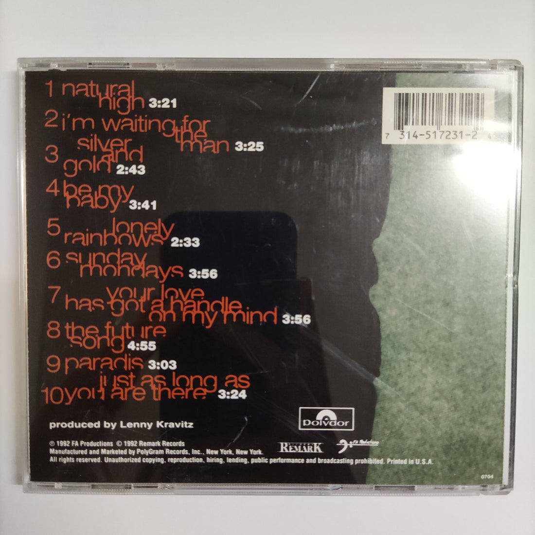 ซีดี Vanessa Paradis - Vanessa Paradis CD NM or M-