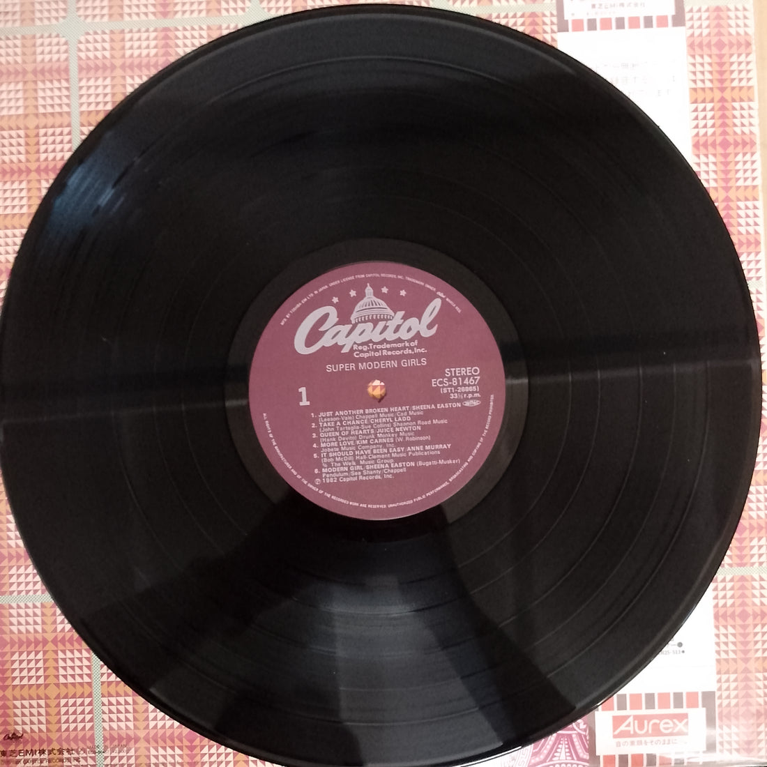 แผ่นเสียง Various - Super Modern Girls Vinyl VG+