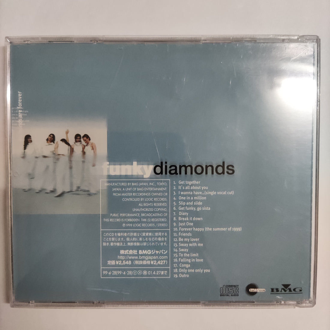 ซีดี Funky Diamonds - Diamonds Are Forever CD VG+