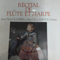 แผ่นเสียง Jean-Pierre Rampal & Lily Laskine - Recital De Flute Et Harpe Vinyl VG+