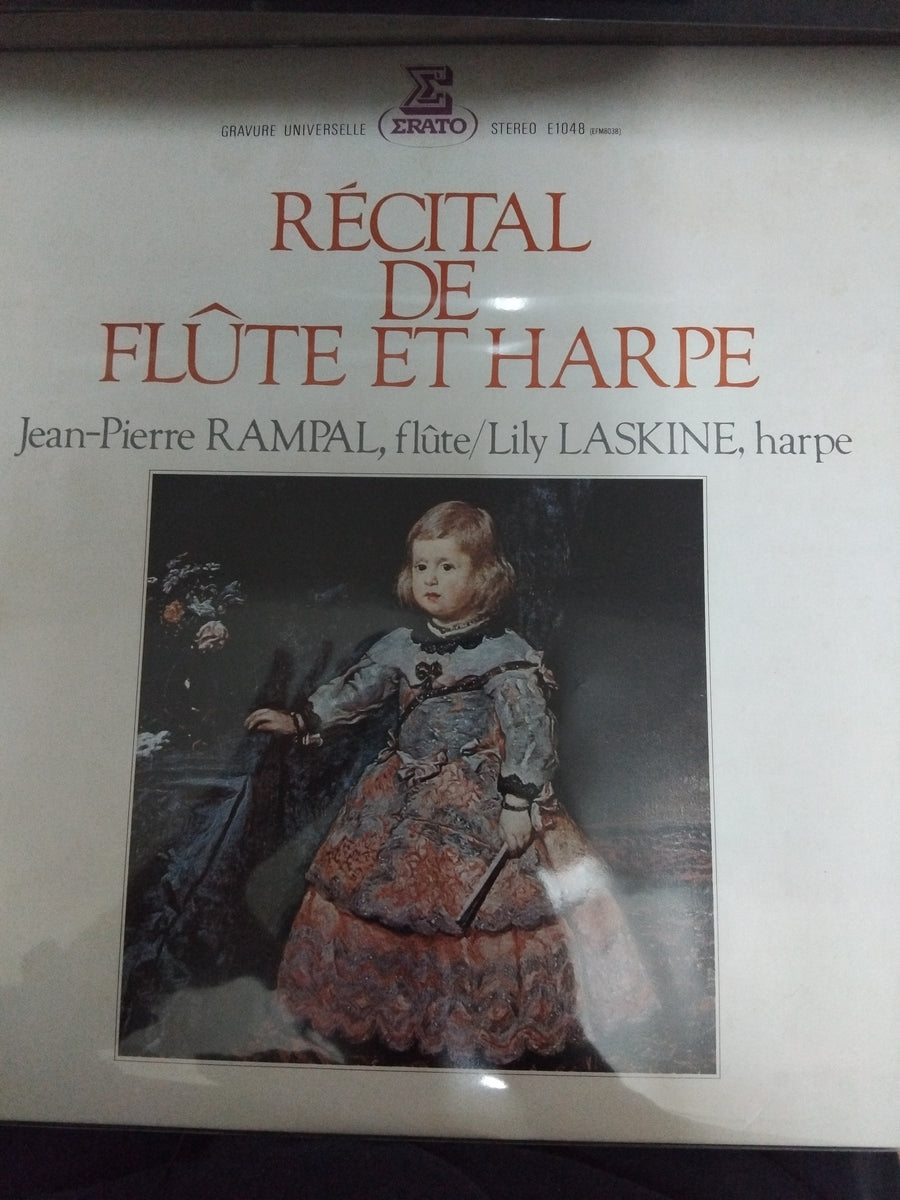 แผ่นเสียง Jean-Pierre Rampal & Lily Laskine - Recital De Flute Et Harpe (Vinyl) (VG+)