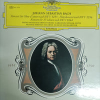 แผ่นเสียง Johann Sebastian Bach - Konzert Für Oboe D Amore Nach Bwv 1055 Flötenkonzert Nach Bwv 1056 Konzert Für 3 Violinen Nach Bwv 1064 Vinyl VG+