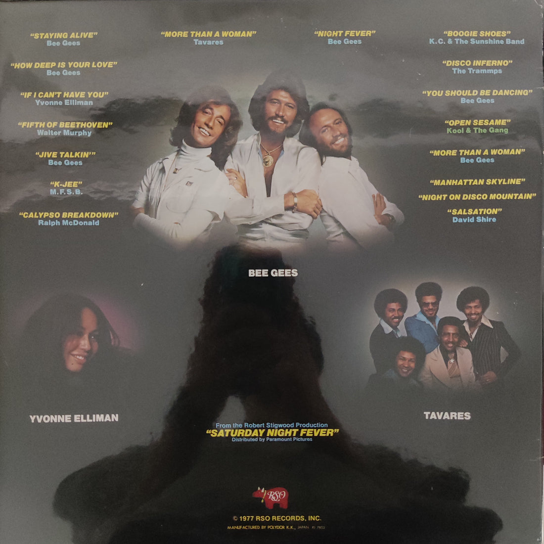 แผ่นเสียง Various - Saturday Night Fever The Original Movie Sound Track Vinyl VG+ 2LPs