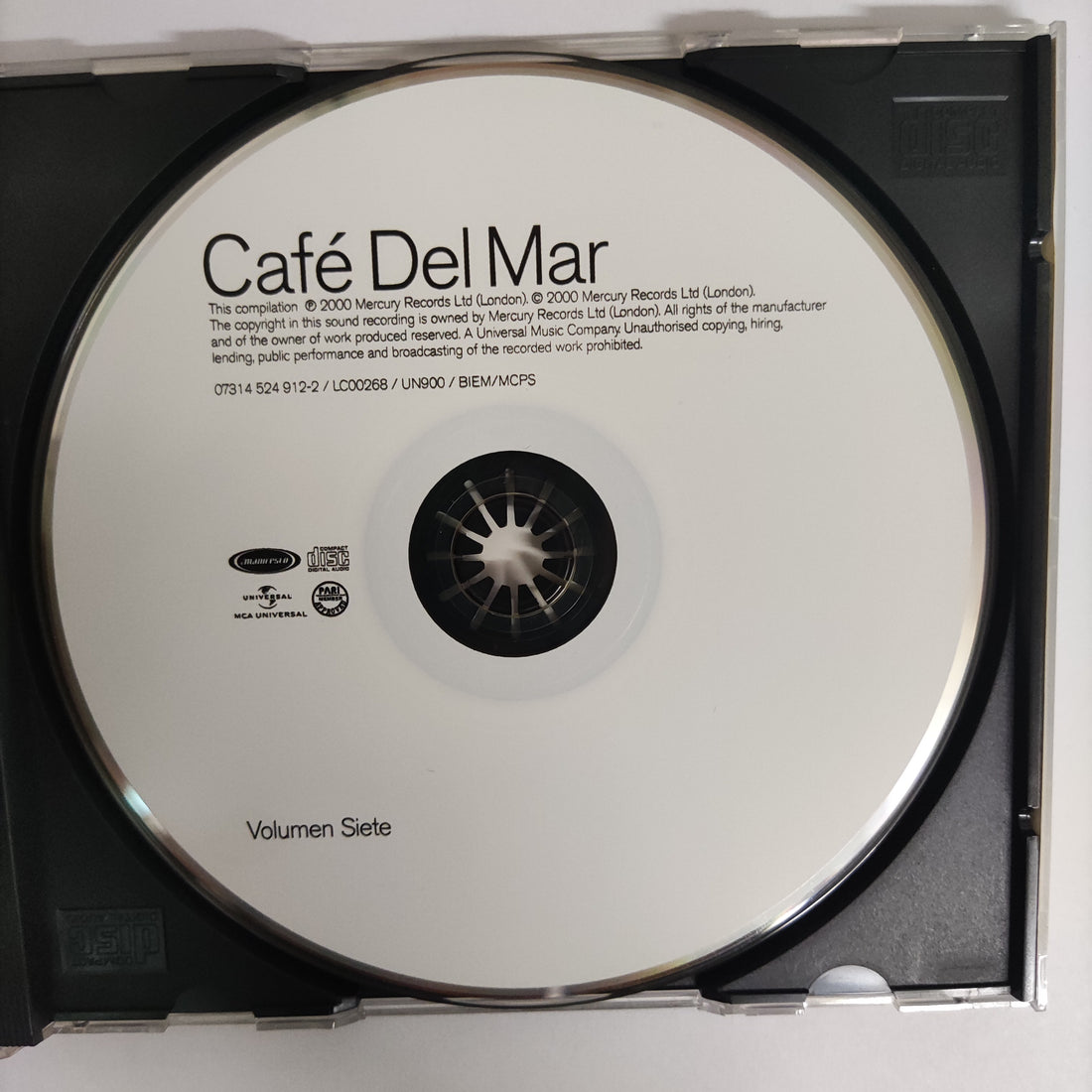 ซีดี Bruno - Cafe Del Mar Vol.Siete CD VG+