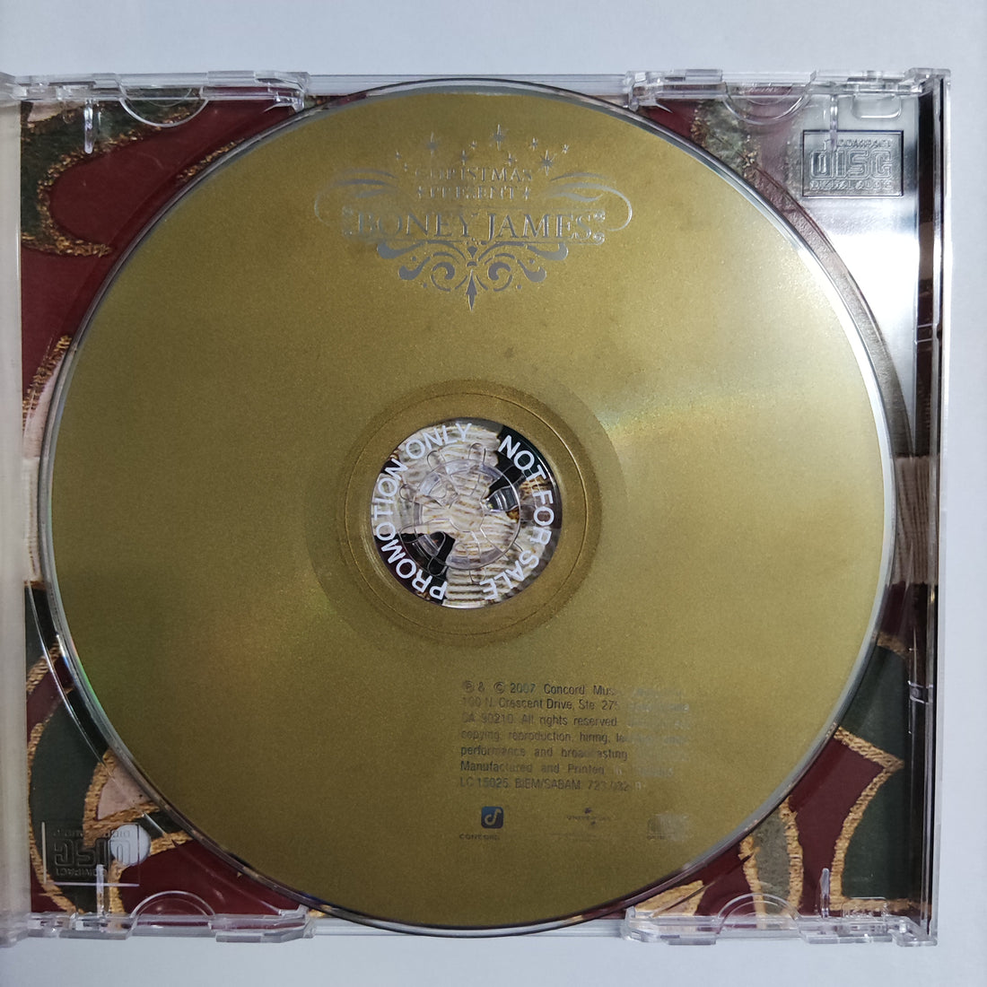 ซีดี Boney James - Christmas Present CD VG+