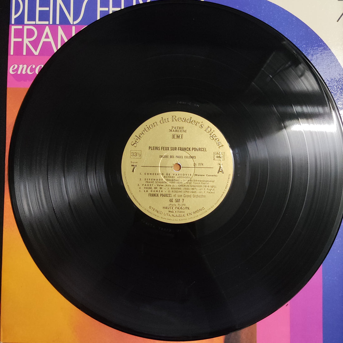 แผ่นเสียง Franck Pourcel - Pleins Feux Sur Vinyl VG+ 9LPs